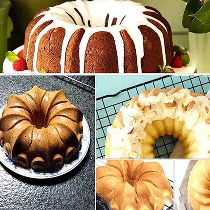 20 Design Silicone Mold For Baking Chocolate Fondant Cake Baking Mold Non-Stick Baking Pan Pastry Doughnut Dessert Making Tools