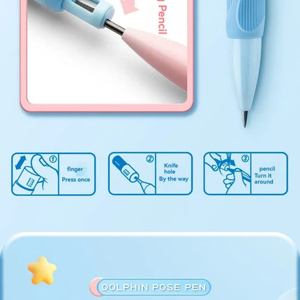 2mm Mechanical Pencils Set Carpenter Drafting HB Pencil 2.0 mm for Drawing Writing Sketching Kawaii School Supplies