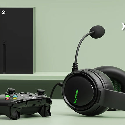BINNUNE Gaming Headset with Mic for PS4 PS5 Xbox Series X|S Xbox One PC Switch Wired Gaming Headphones for Playstation 5 Xbox 1