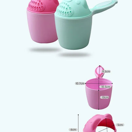 Baby Shampoo Rinse Cup Protect Your Baby Eyes Multifunctional Bathing Supplies Shower Tools for Kids