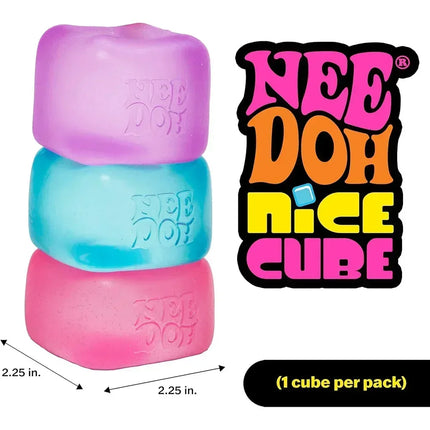 2026 Hot Schylling Needoh Nice Cube Stress Relief Sensory Toy for ADHD Focus and Anxiety Unisex Fidget Tool Soft Squishy Desk