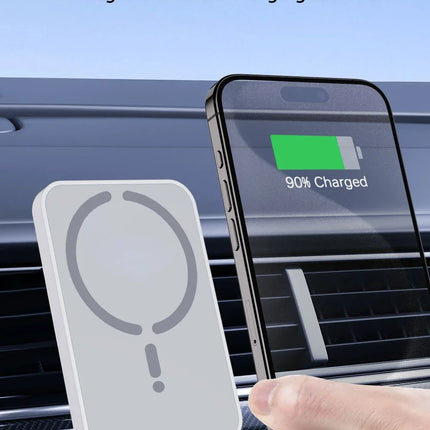 Magnetic Wireless Car Charger Air Outlet Phone Holder for iPhone 17 16 15 14 13 12 Pro Max Fast Wireless Car Charging Station