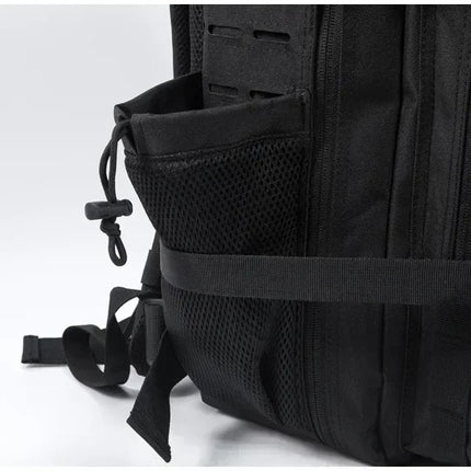 25L/45L Tactical Backpack Outdoor for Women/men Laser Cut Molle Hiking 3Day pack School Bag Gym Rucksack with Dual Cup Holder