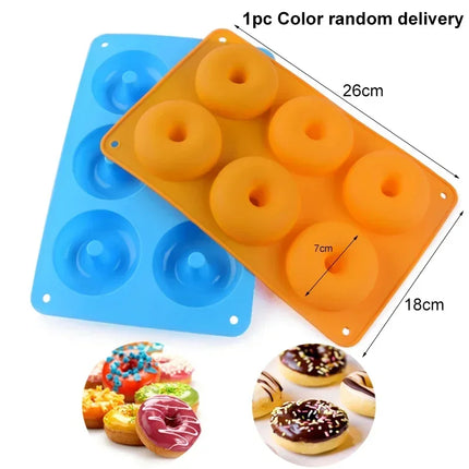 20 Design Silicone Mold For Baking Chocolate Fondant Cake Baking Mold Non-Stick Baking Pan Pastry Doughnut Dessert Making Tools