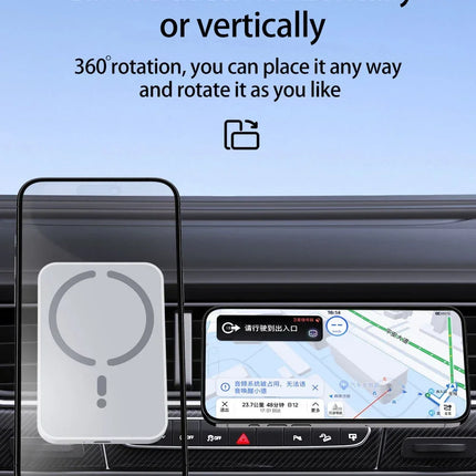 Magnetic Wireless Car Charger Air Outlet Phone Holder for iPhone 17 16 15 14 13 12 Pro Max Fast Wireless Car Charging Station