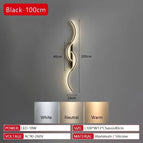 Black-L100CM / Warm White-NO RC