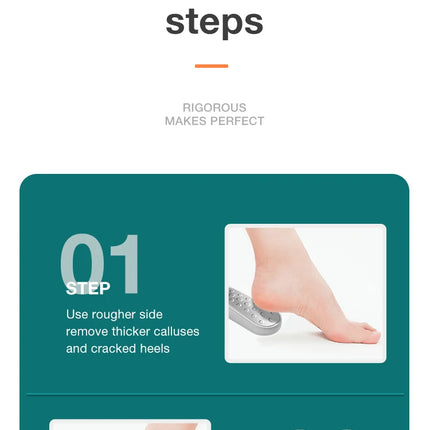 MR.GREEN Foot File Double Sided Callus Remover For Dead Skin Professional Pedicure Tools Callous Scraper Foot Sander Heel Filer
