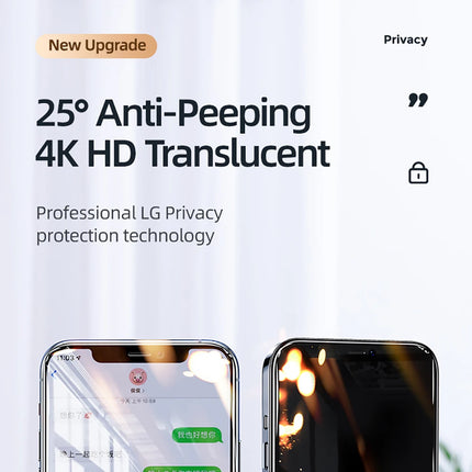 Private Screen Protector For iPhone 14 13 12 Pro Max X XS MAX XR Anti-Spy Tempered Glass For iPhone 13 Pro 12  11 Glass Joyroom