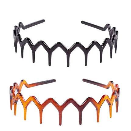 Fashion Acetate Headband  BLOND HAVANA Color Matching Hair Band Wide Headband Women Girls Hair Accessories