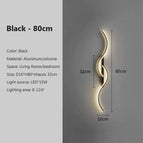 Black 80cm / Warm white