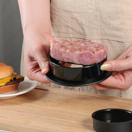 Hamburger Meat Press Maker Round Shape Non-Stick Stuffed Burger Patties Beef Grill Pie Press Mould Maker Kitchen Accessories ﻿