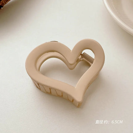 Kiss Jewelry Milk Coffee Butterfly Flower Geometric Hair Claws Headband Women Korean Fashion Makeup Hair Clips Crab Accessories