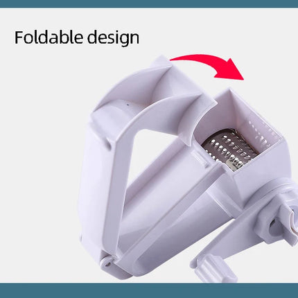 Hand-Cranked Rotating Cheese Grater  Creative Kitchen Cheese Shredder Multi-functional Cheese Grater for Kitchen