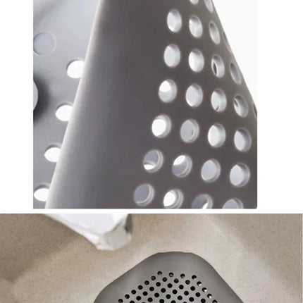 Silicone Sink Strainer, Shower Drain Plug Hair Catcher, Bathtub Kitchen Sink Filter Screen Bathroom Accessories