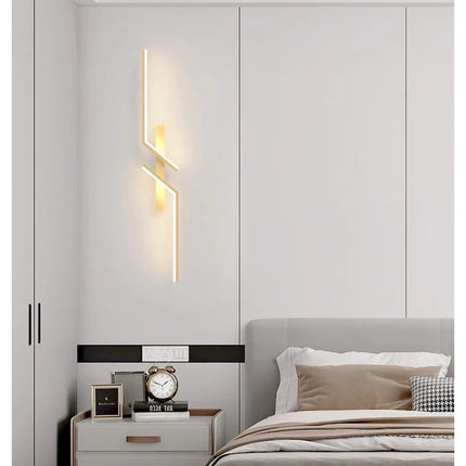 Modern LED Wall Lamp Minimalist Led 13W-18W Light Bedroom Bedside Long Strip Wall Sconces Living Room Home Indoor Lighting