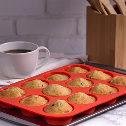 20 Design Silicone Mold For Baking Chocolate Fondant Cake Baking Mold Non-Stick Baking Pan Pastry Doughnut Dessert Making Tools