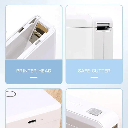 Niimbot D110 Portable Mini Printer Thermal Adhesive Sticker Label Printer Inkless Pocket Label Maker UV Printer For Mobile Label