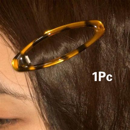 Fashion Acetate Headband  BLOND HAVANA Color Matching Hair Band Wide Headband Women Girls Hair Accessories