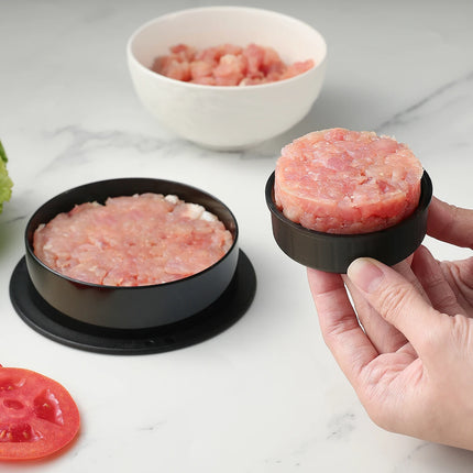 Hamburger Meat Press Maker Round Shape Non-Stick Stuffed Burger Patties Beef Grill Pie Press Mould Maker Kitchen Accessories ﻿