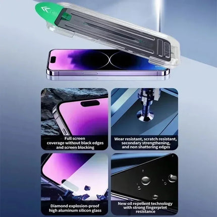 Matte Privacy Screen Protector For iPhone 17 Pro Max Air 14 15 13 11 12 16 Pro Max 16E XR Dust Free Installation Anti-Spy Glass