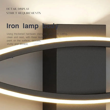 Modern LED Wall Lights Background Bedroom Bedside Aisle Wall Sconce Light Indoor Decoration LED Wall Lamps AC85-265V