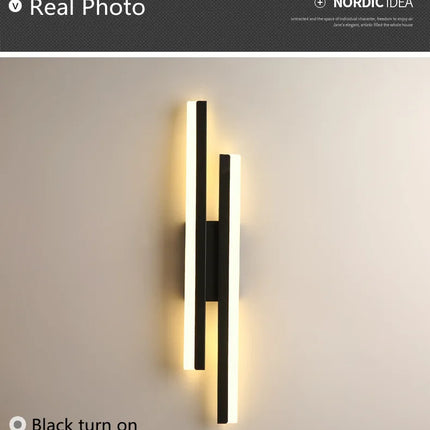 LED Bedroom Wall Lamp Wall Sconces Copper Line Pipe Acrylic Lampshade Indoor Lighting for Living Room Corridor Light Fixture