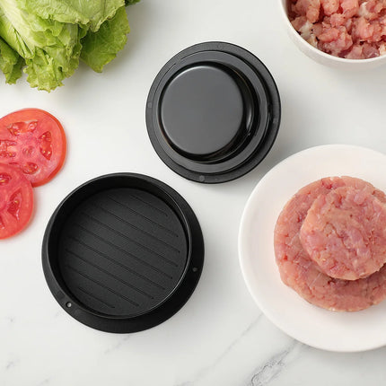 Hamburger Meat Press Maker Round Shape Non-Stick Stuffed Burger Patties Beef Grill Pie Press Mould Maker Kitchen Accessories ﻿