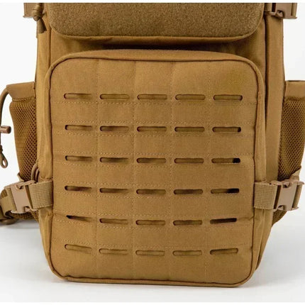 25L/45L Tactical Backpack Outdoor for Women/men Laser Cut Molle Hiking 3Day pack School Bag Gym Rucksack with Dual Cup Holder