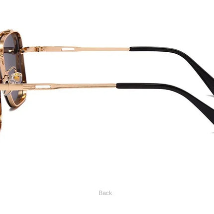 New Gradient Square Vintage Sunglasses For Men Women Luxury Sun Glasses Fashion Male Driving Fishing Eyewear UV400 Óculos De Sol