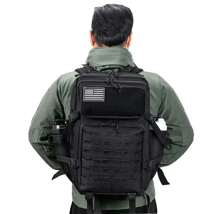 25L/45L Men's and Women's Tactical Backpacks , Outdoor Activities, Small School Backpacks with Water Bottle Holder