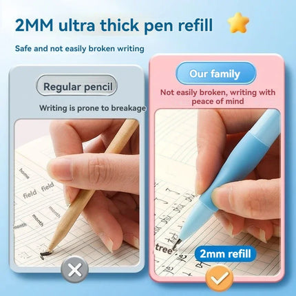 2mm Mechanical Pencils Set Carpenter Drafting HB Pencil 2.0 mm for Drawing Writing Sketching Kawaii School Supplies