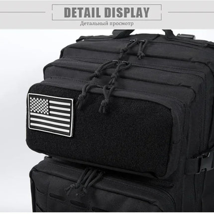 25L/45L Men's and Women's Tactical Backpacks , Outdoor Activities, Small School Backpacks with Water Bottle Holder