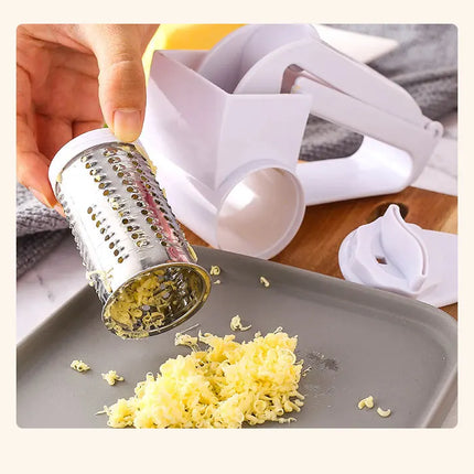 Hand-Cranked Rotating Cheese Grater  Creative Kitchen Cheese Shredder Multi-functional Cheese Grater for Kitchen