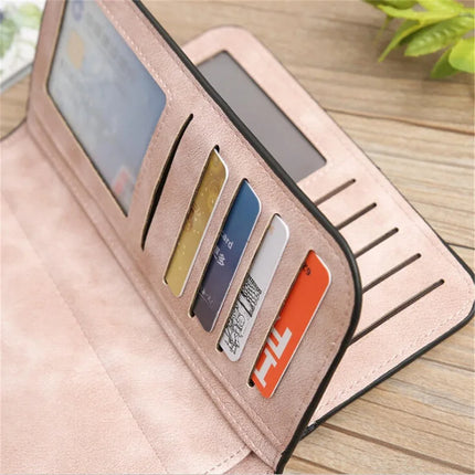 Women Wallets Fashion Lady Wristlet Handbags Long Money Bag Zipper Coin Purse Cards ID Holder Clutch Woman Wallet Burse Notecase