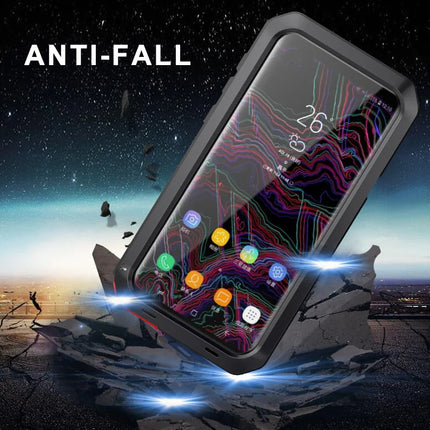 For Samsung Galaxy S24 S23 S22 S21 Ultra S10 S20 Plus Note 20 10 Luxury Armor Metal Heavy Duty Protection Case Shockproof Cover