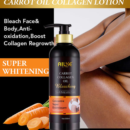 AILKE Collagen Whitening Set, Moisturizer, Hydration, Dark Spot Removal, Brightening Body Lotion, Armpit Whitening Cream