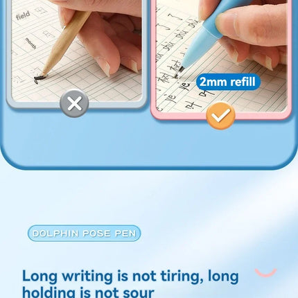 2mm Mechanical Pencils Set Carpenter Drafting HB Pencil 2.0 mm for Drawing Writing Sketching Kawaii School Supplies