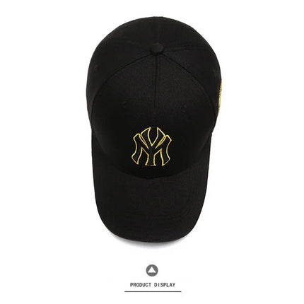 Fashion Letters MY Embroidery Baseball Cap For Women Men Cotton Unisex-Teens Snapback Flat Bill Hip Hop Tide Hats Visors Sun Hat