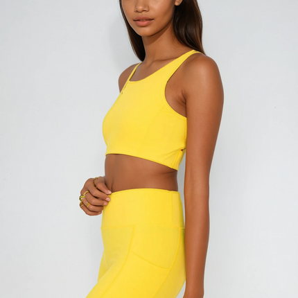 Cropped Leggings with Pockets