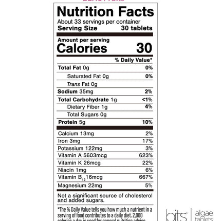 BEAUTYbits® Spirulina | Large Bag